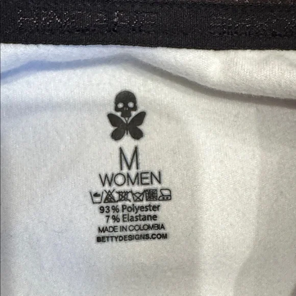 Betty Designs Black and Pink Tomboy Cycling Polar Jacket. Medium - Picture 7 of 8